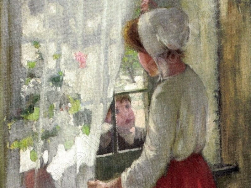 1869-James Peter Quinn - Un momento rubato, 1903